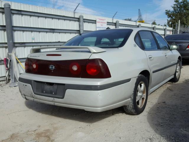 2G1WH55K139371410 - 2003 CHEVROLET IMPALA LS WHITE photo 4