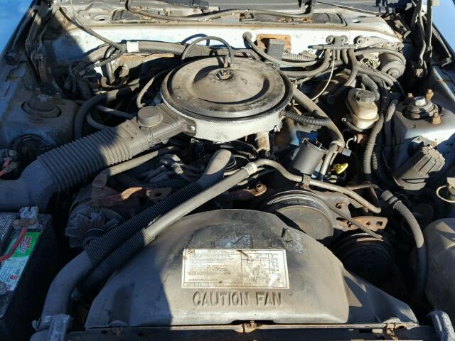 1FABP6238HH147426 - 1987 FORD THUNDERBIR BLUE photo 7