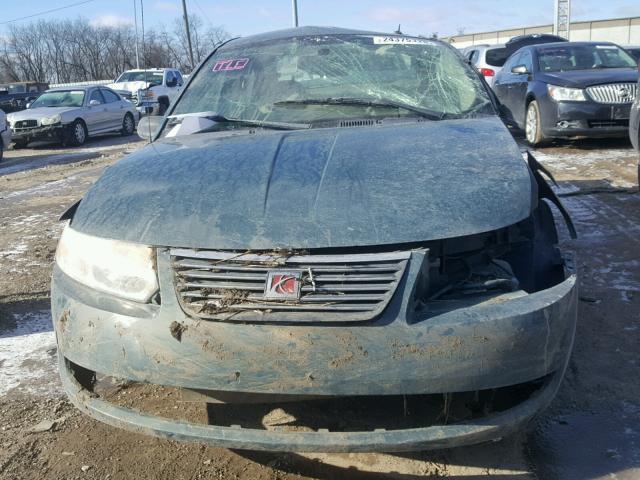 1G8AZ55F87Z133772 - 2007 SATURN ION LEVEL GREEN photo 10