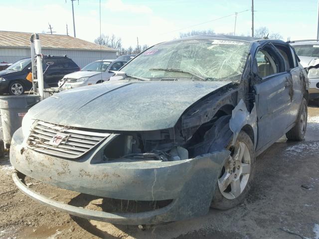 1G8AZ55F87Z133772 - 2007 SATURN ION LEVEL GREEN photo 2