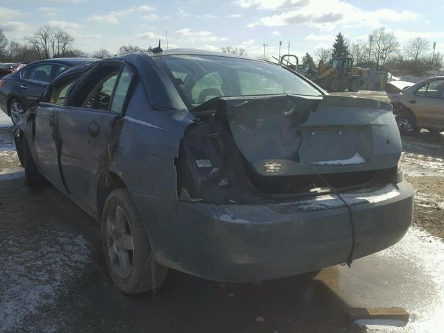 1G8AZ55F87Z133772 - 2007 SATURN ION LEVEL GREEN photo 3