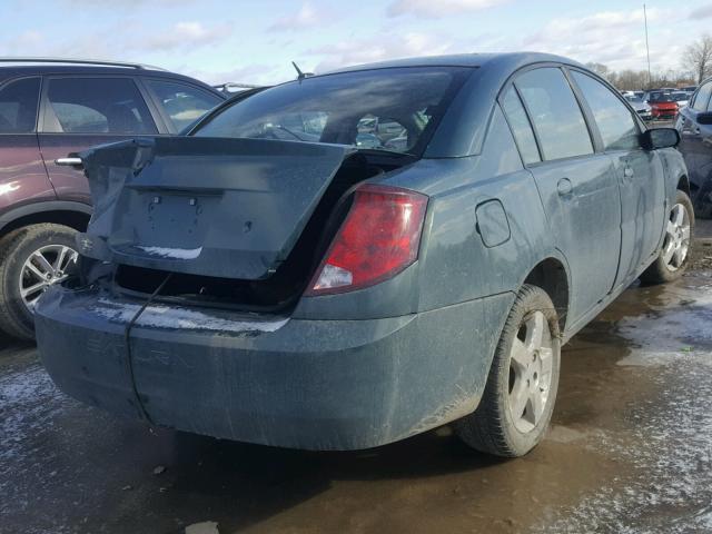 1G8AZ55F87Z133772 - 2007 SATURN ION LEVEL GREEN photo 4