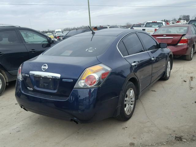 1N4CL2APXAC135763 - 2010 NISSAN ALTIMA HYB BLUE photo 4