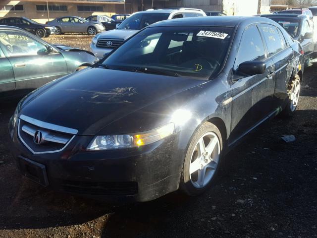 19UUA66254A017095 - 2004 ACURA TL BLACK photo 2