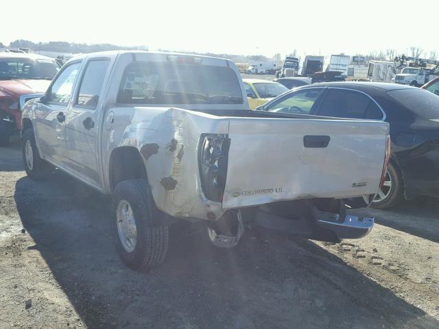 1GCCS136358288053 - 2005 CHEVROLET COLORADO GRAY photo 3