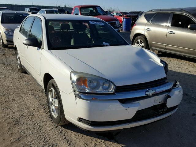 1G1ZT52865F306826 - 2005 CHEVROLET MALIBU LS WHITE photo 1