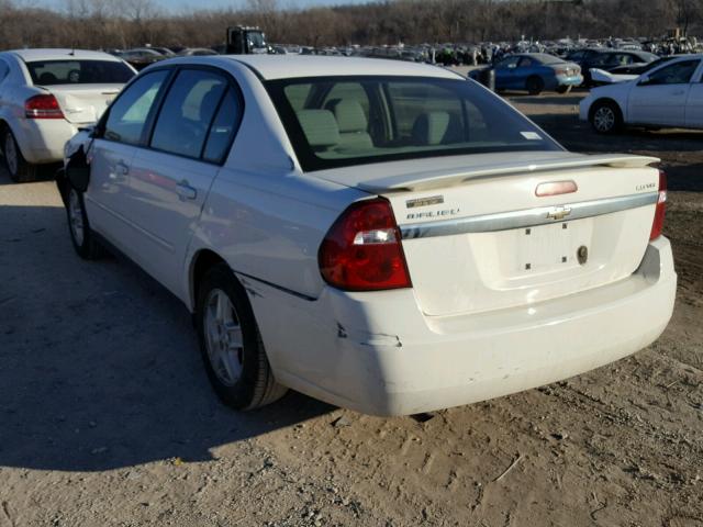 1G1ZT52865F306826 - 2005 CHEVROLET MALIBU LS WHITE photo 3