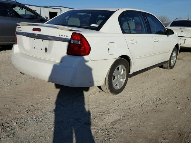 1G1ZT52865F306826 - 2005 CHEVROLET MALIBU LS WHITE photo 4