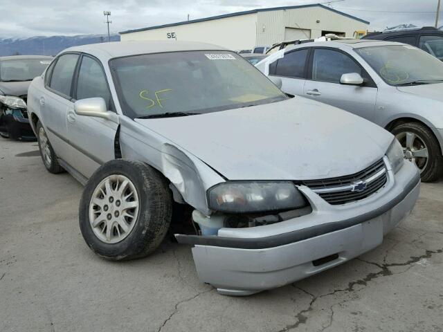 2G1WF52E649426245 - 2004 CHEVROLET IMPALA SILVER photo 1