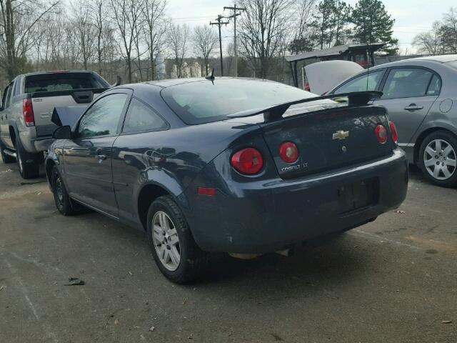 1G1AT18H497255923 - 2009 CHEVROLET COBALT LT WHITE photo 3