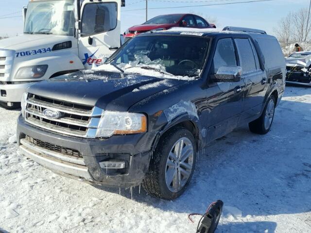 1FMJK1MT7HEA59758 - 2017 FORD EXPEDITION BLACK photo 2