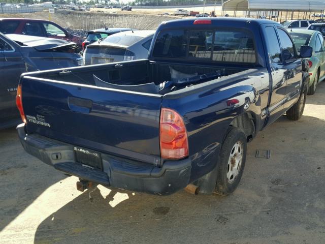 5TETX22NX6Z222051 - 2006 TOYOTA TACOMA ACC BLUE photo 4