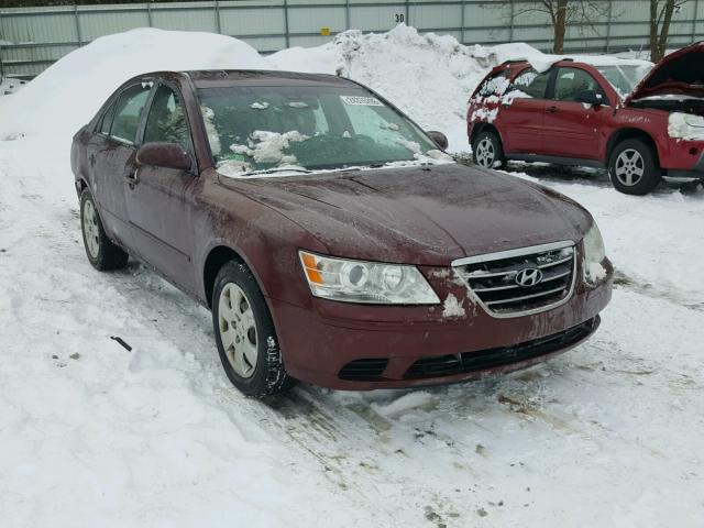 5NPET4AC6AH607229 - 2010 HYUNDAI SONATA GLS RED photo 1