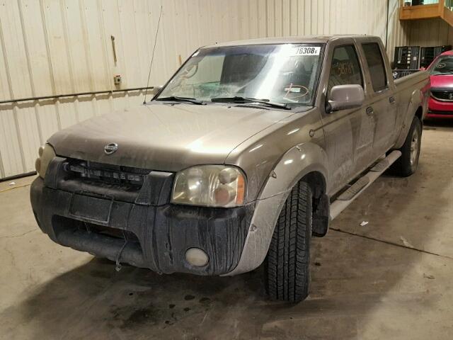 1N6ED29Y14C420799 - 2004 NISSAN FRONTIER C GOLD photo 2