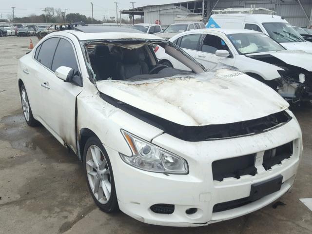 1N4AA5AP4AC861326 - 2010 NISSAN MAXIMA S WHITE photo 1