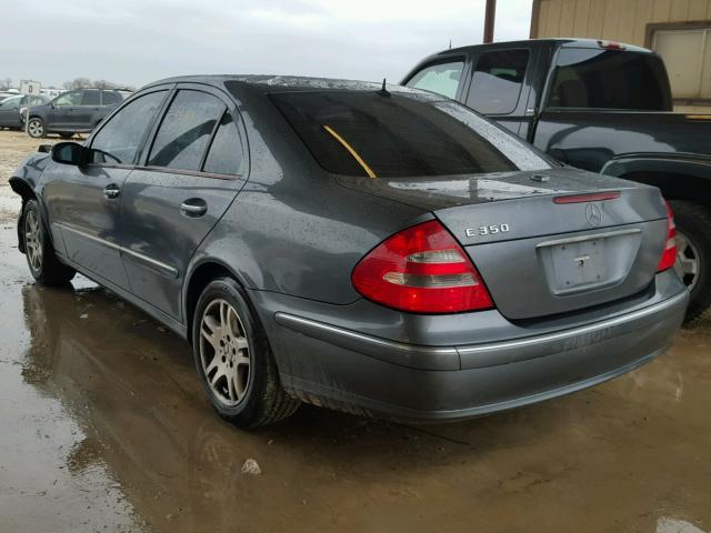 WDBUF56J16A807156 - 2006 MERCEDES-BENZ E 350 GRAY photo 3