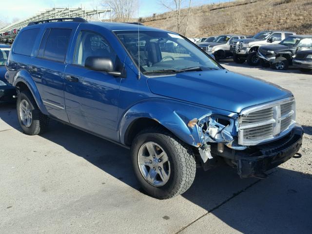 1D8HB58D75F548584 - 2005 DODGE DURANGO LI BLUE photo 1