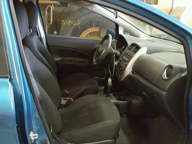 3N1CE2CP2FL423695 - 2015 NISSAN VERSA NOTE BLUE photo 5