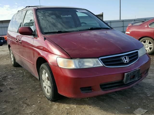 5FNRL18054B114575 - 2004 HONDA ODYSSEY EX MAROON photo 1