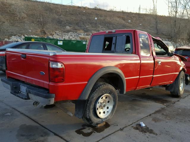 1FTZR45E42PA75402 - 2002 FORD RANGER SUP RED photo 4