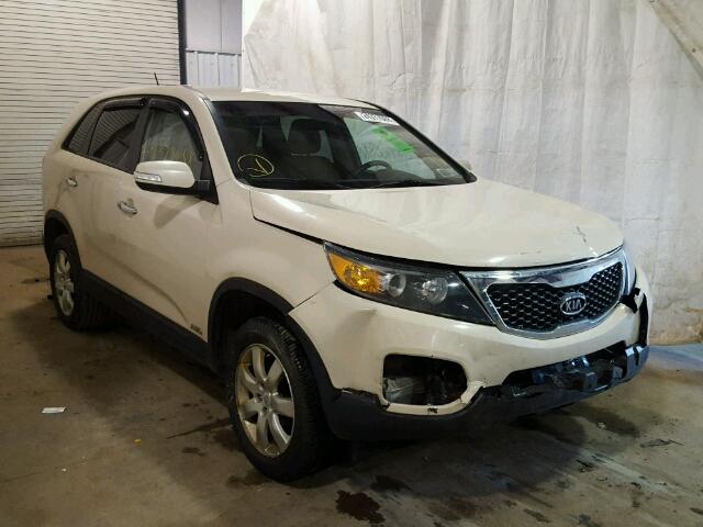 5XYKTCA13BG023956 - 2011 KIA SORENTO BA CREAM photo 1