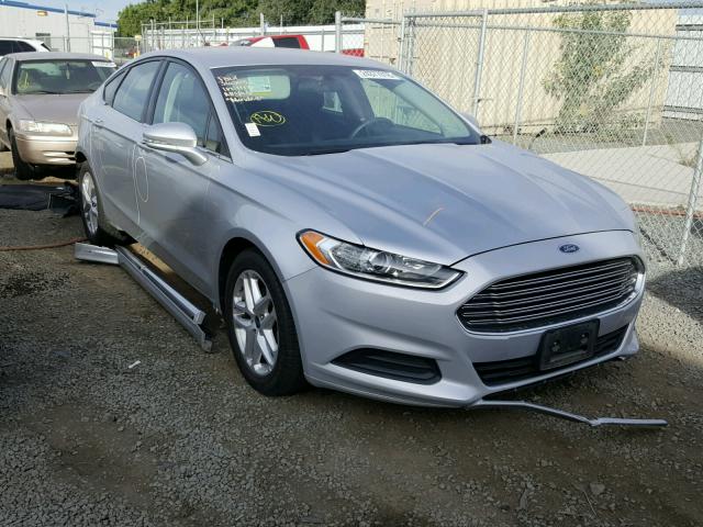 1FA6P0H71G5105981 - 2016 FORD FUSION SE SILVER photo 1