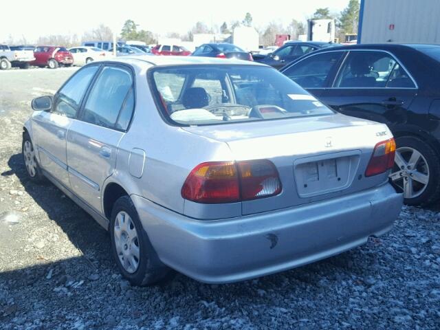 2HGEJ6612YH553098 - 2000 HONDA CIVIC BASE Gümüş foto 3