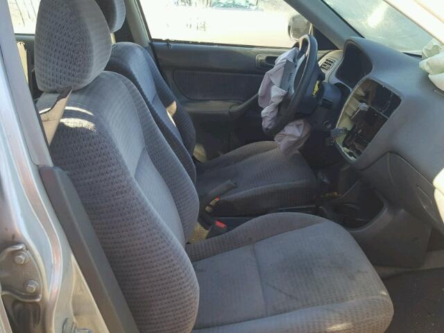 2HGEJ6612YH553098 - 2000 HONDA CIVIC BASE Gümüş foto 5