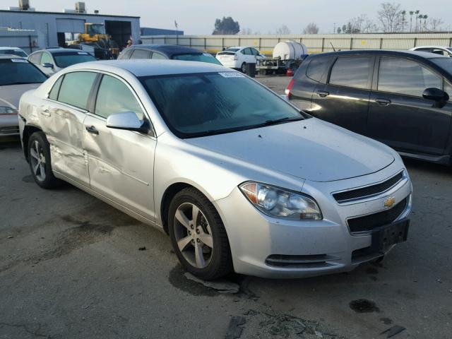 1G1ZC5EU2BF142169 - 2011 CHEVROLET MALIBU 1LT SILVER photo 1