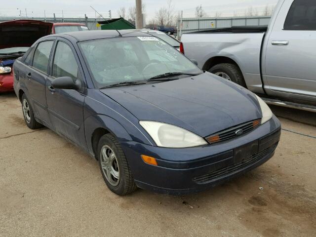 1FAFP33P51W113530 - 2001 FORD FOCUS LX BLUE photo 1