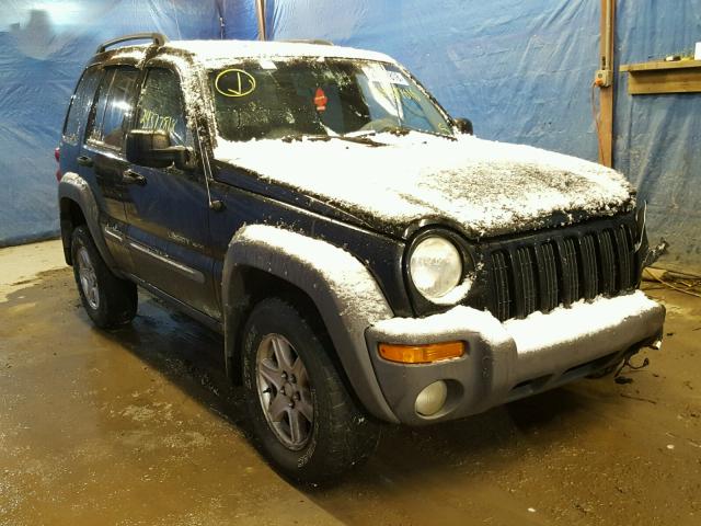 1J4GL48K62W132645 - 2002 JEEP LIBERTY SP BLACK photo 1