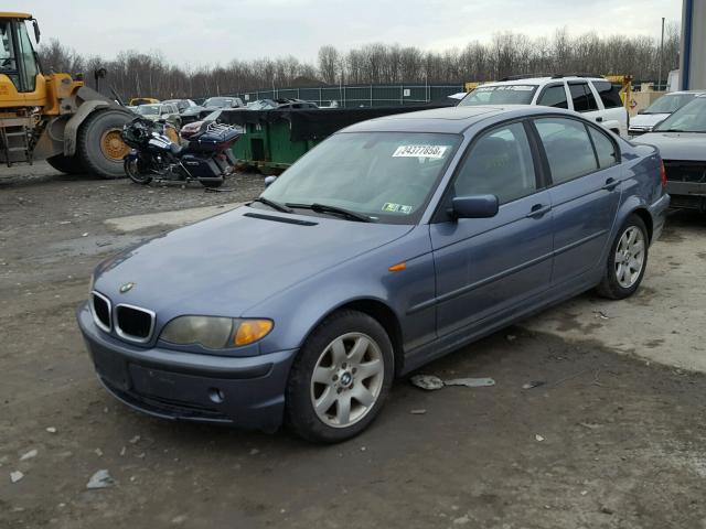 WBAEU33454PM61165 - 2004 BMW 325 XI BLUE photo 2