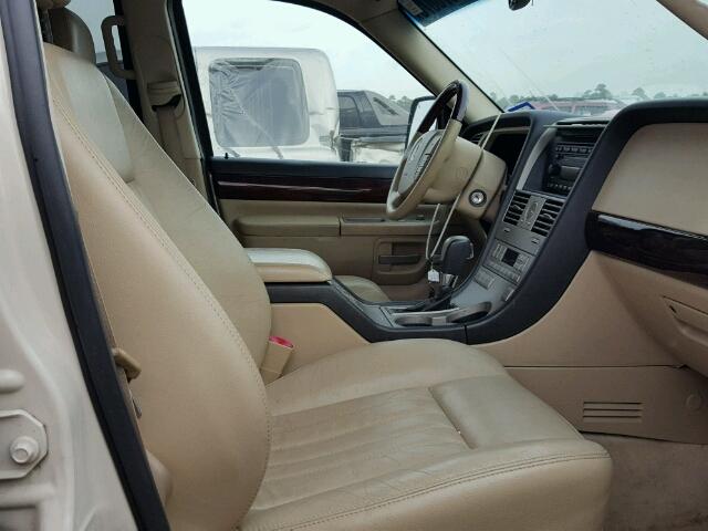5LMEU68H65ZJ06973 - 2005 LINCOLN AVIATOR 金色 照片 6