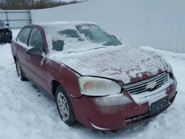 1G1ZS58F27F105310 - 2007 CHEVROLET MALIBU LS MAROON photo 1