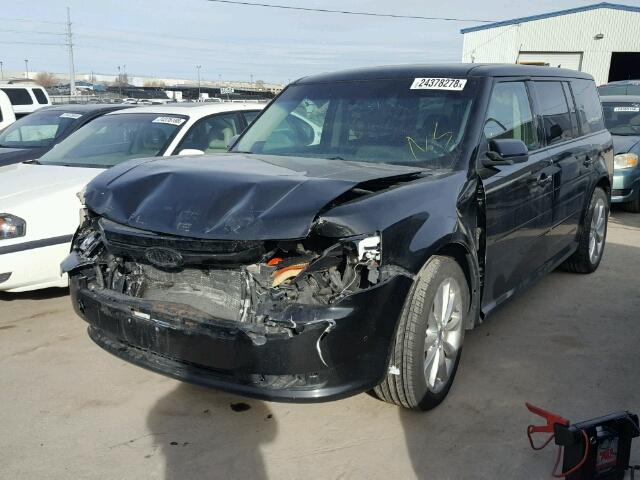 2FMHK6DT0BBD21263 - 2011 FORD FLEX LIMIT BLACK photo 2