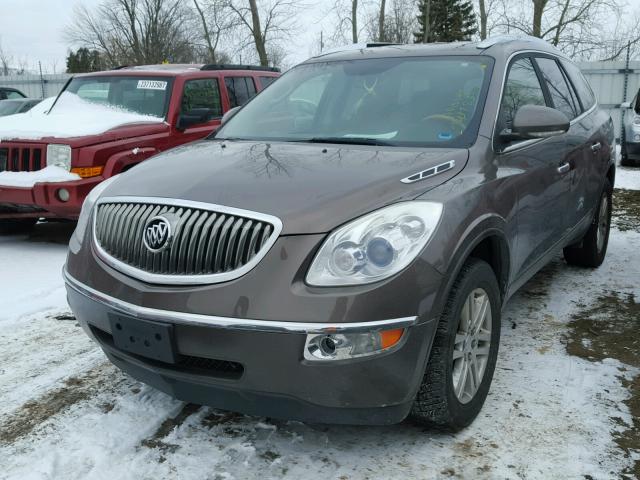 5GAER13788J163450 - 2008 BUICK ENCLAVE CX CHARCOAL photo 2