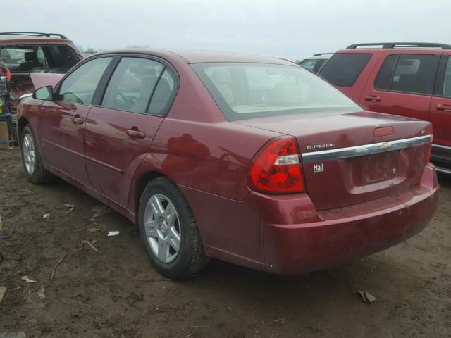 1G1ZT58F17F208697 - 2007 CHEVROLET MALIBU LT MAROON photo 3