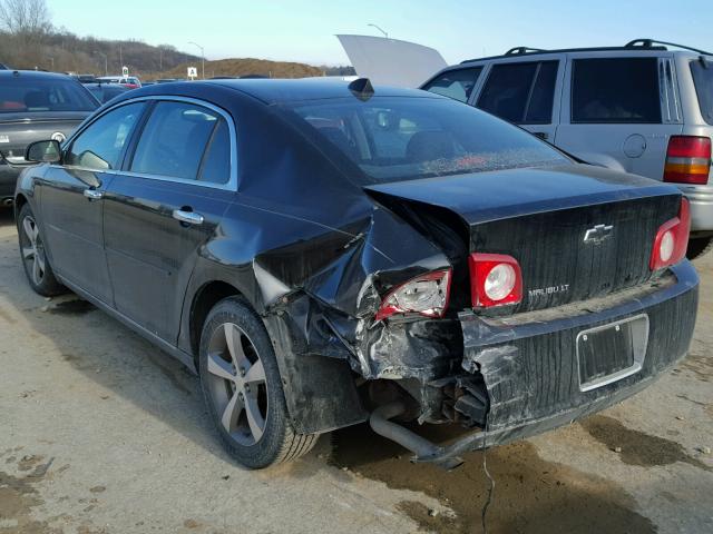 1G1ZC5E00CF200889 - 2012 CHEVROLET MALIBU 1LT 黑色 照片 3