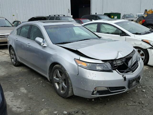 19UUA9F50CA008203 - 2012 ACURA TL SILVER photo 1