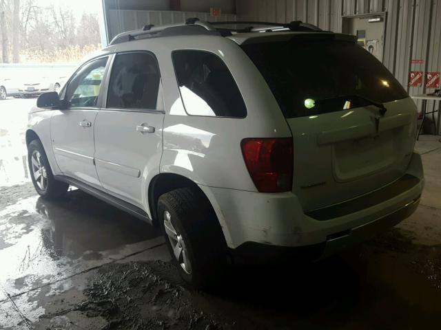 2CKDL73F866139528 - 2006 PONTIAC TORRENT WHITE photo 3