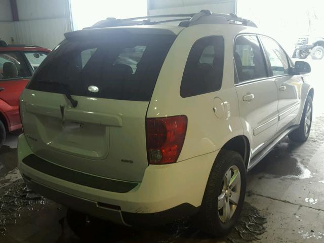 2CKDL73F866139528 - 2006 PONTIAC TORRENT WHITE photo 4