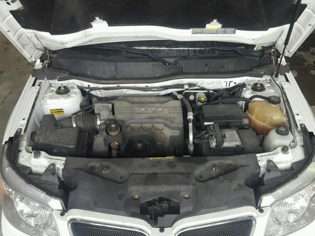 2CKDL73F866139528 - 2006 PONTIAC TORRENT WHITE photo 7