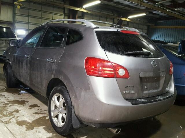 JN8AS5MT9AW506896 - 2010 NISSAN ROGUE S GRAY photo 3