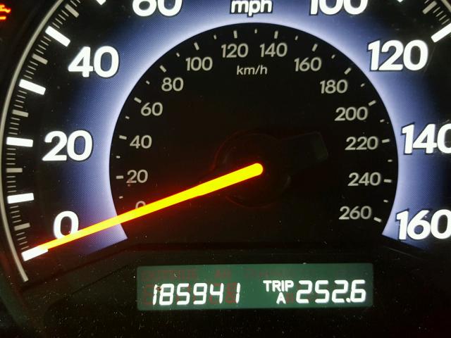 5FNRL38708B400817 - 2008 HONDA ODYSSEY EX GRAY photo 8