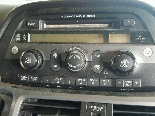 5FNRL38708B400817 - 2008 HONDA ODYSSEY EX GRAY photo 9