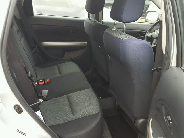 JTKKT624260162359 - 2006 TOYOTA SCION XA SILVER photo 6