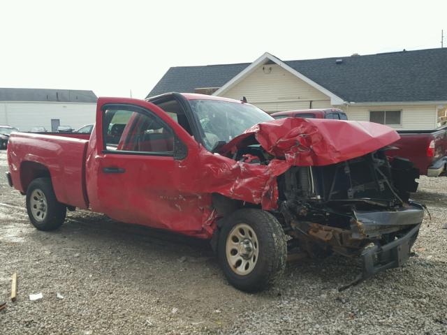 1GCEC19X18Z163265 - 2008 CHEVROLET SILVERADO RED photo 1