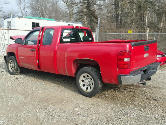 1GCEC19X18Z163265 - 2008 CHEVROLET SILVERADO RED photo 3