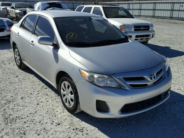 2T1BU4EE2BC548003 - 2011 TOYOTA COROLLA BA SILVER photo 1