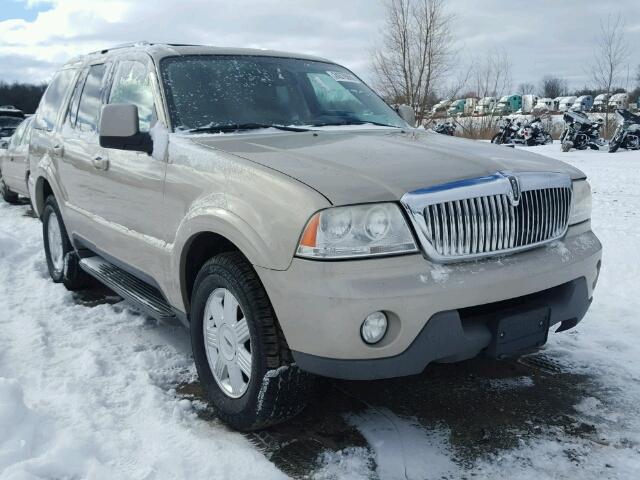 5LMEU88H25ZJ28870 - 2005 LINCOLN AVIATOR BEIGE photo 1